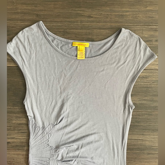 Catherine Malandrino Light Purple/Gray Dress Size Small Soft Comfortable - Picture 3 of 7